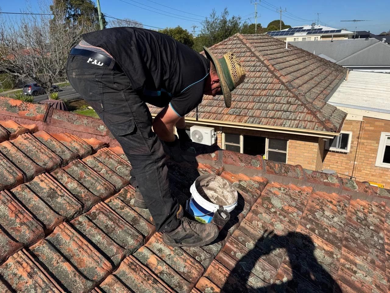 Roof damage from lack of regular maintenance in Sunbury